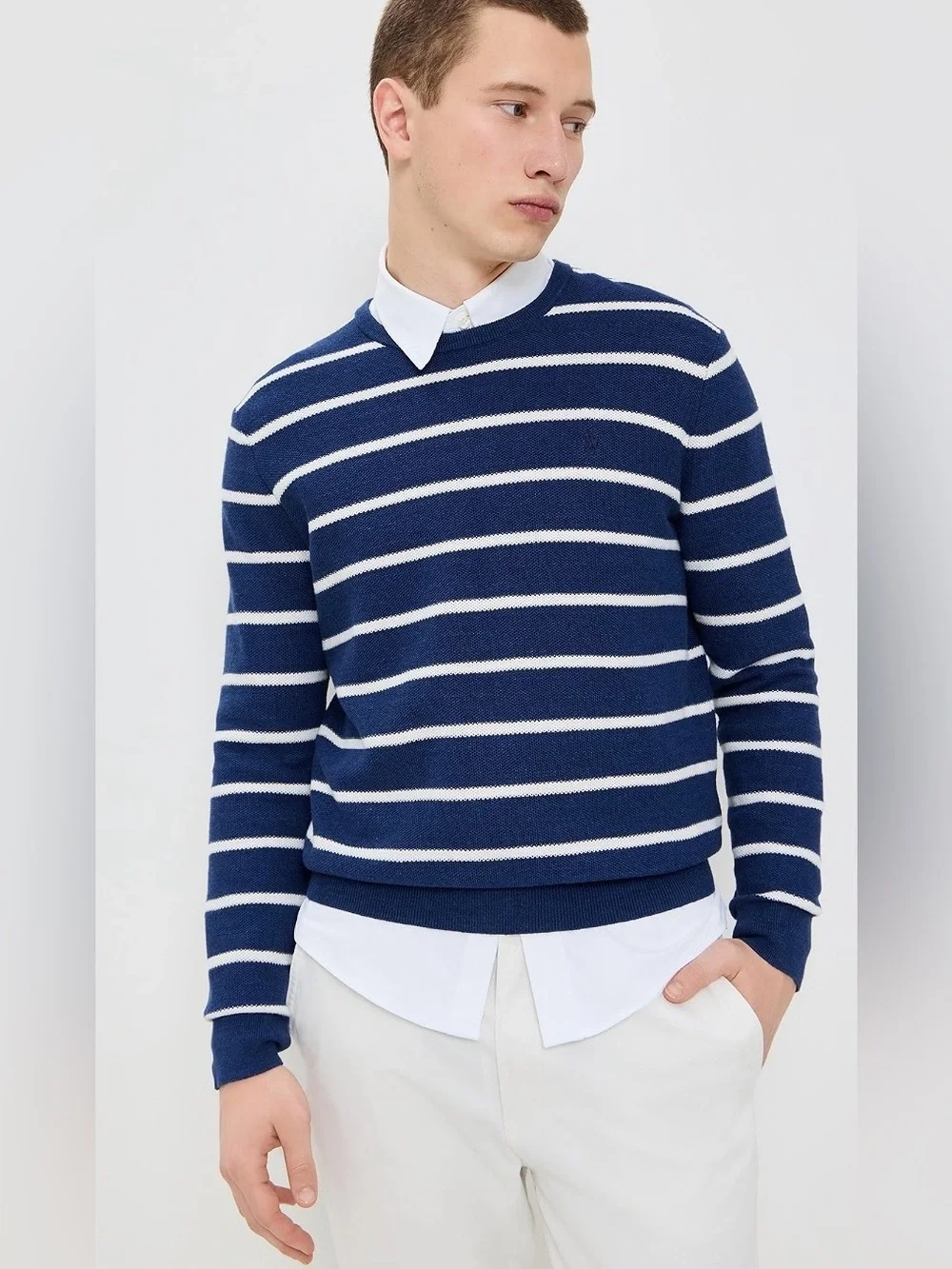 POLO RALPH LAUREN Striped Cotton Sweater